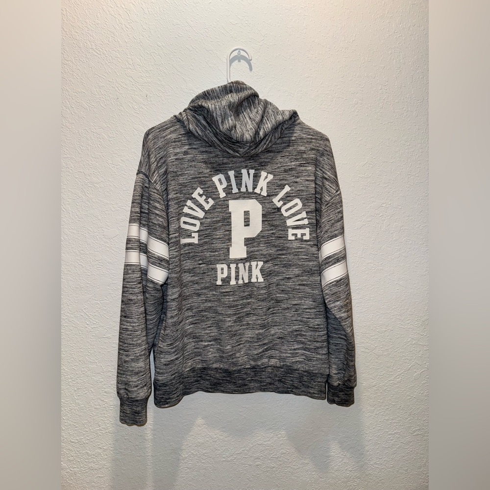 Victoria's Secret Gray Zip-Up Sweater - Picture 2 of 5